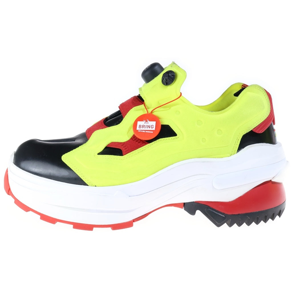 Maison Margiela(メゾンマルジェラ) ×Reebok Tabi Instapump Fury Oxford H06543 足袋 インスタポンプ フューリー ローカットスニーカー イエロー