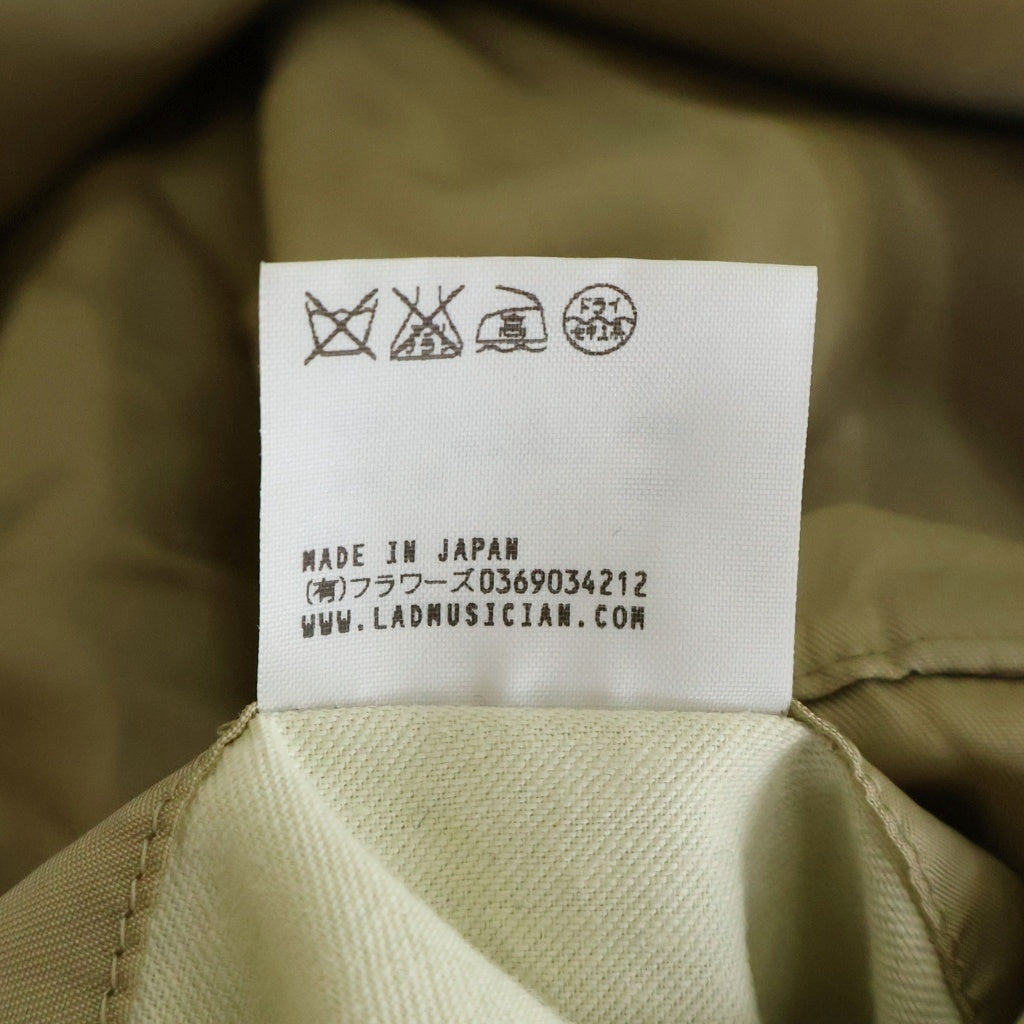 LAD MUSICIAN(ラッドミュージシャン) 16AW ビッグトレンチコート ベージュ 2216-350