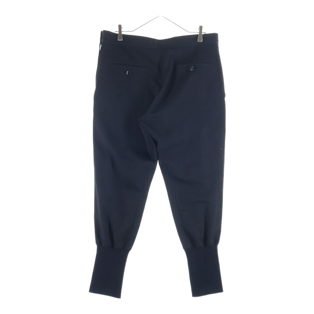 Y's(ワイズ) 12AW ウールイージーパンツ ブラック YD-P11-100
