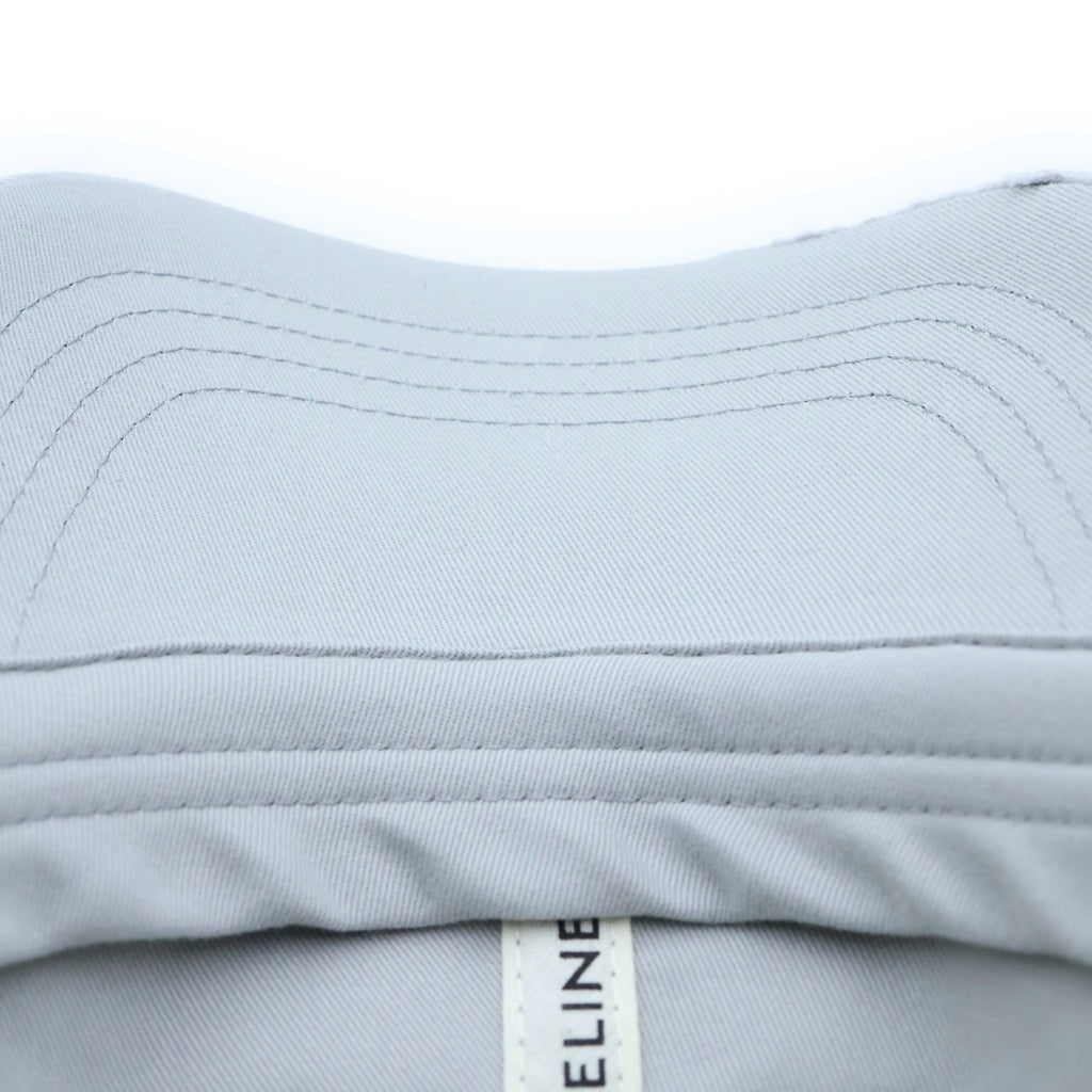 CELINE(セリーヌ) トリオンフ ライトコットン ギャバジン キャップ 帽子 グレー AA0AG0G07.GBN2 レディース