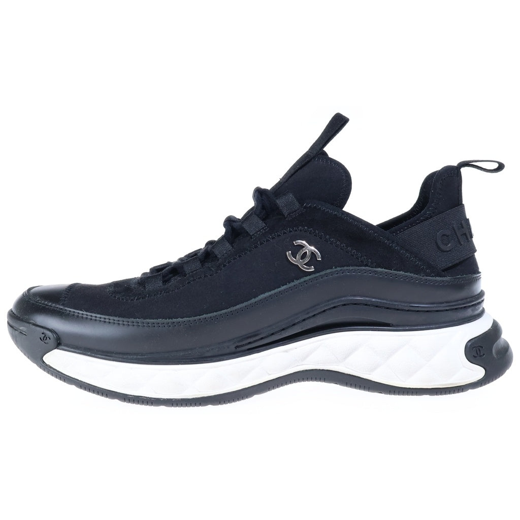 CHANEL(シャネル) ココマーク ローカットスニーカー ブラック G35618