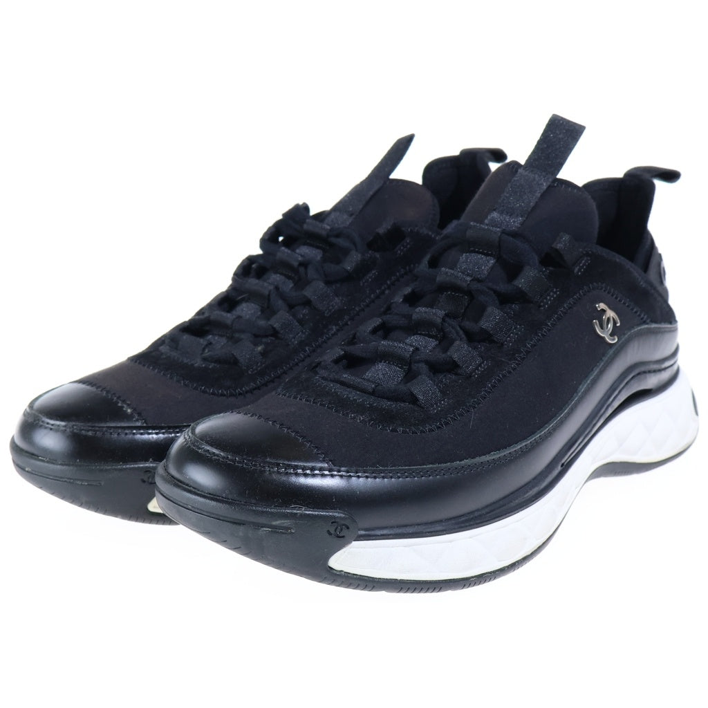 CHANEL(シャネル) ココマーク ローカットスニーカー ブラック G35618