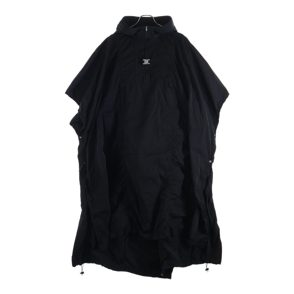 ALYX(アリクス) GRANDALL OVERSIZED PONCHO AAMOU0027A001 オーバーサイズフーデッドポンチョ ブラック
