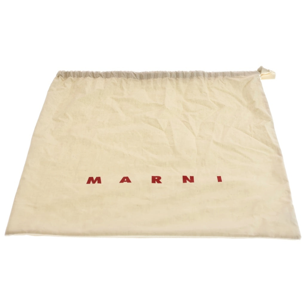MARNI(マルニ) RUCHED LEATHER SHOULDER BAG SBMP0297U0 ルッチド レザーショルダーバッグ ブラック レディース