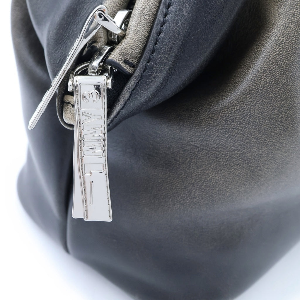 MIHARA YASUHIRO(ミハラヤスヒロ) 26SS VINTAGE Mini Boston Bag Medium ヴィンテージ ミニボストンバッグ ミディアム ブラック A16BG701 レディース