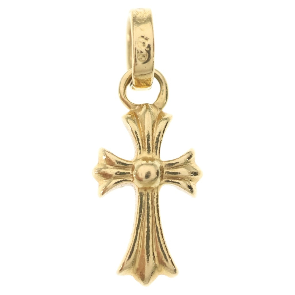 CHROME HEARTS(クロムハーツ) 22K CRS BBYFAT P/DIA ベイビーファットクロス PAVEダイヤ ペンダントトップ ゴールド BCA035