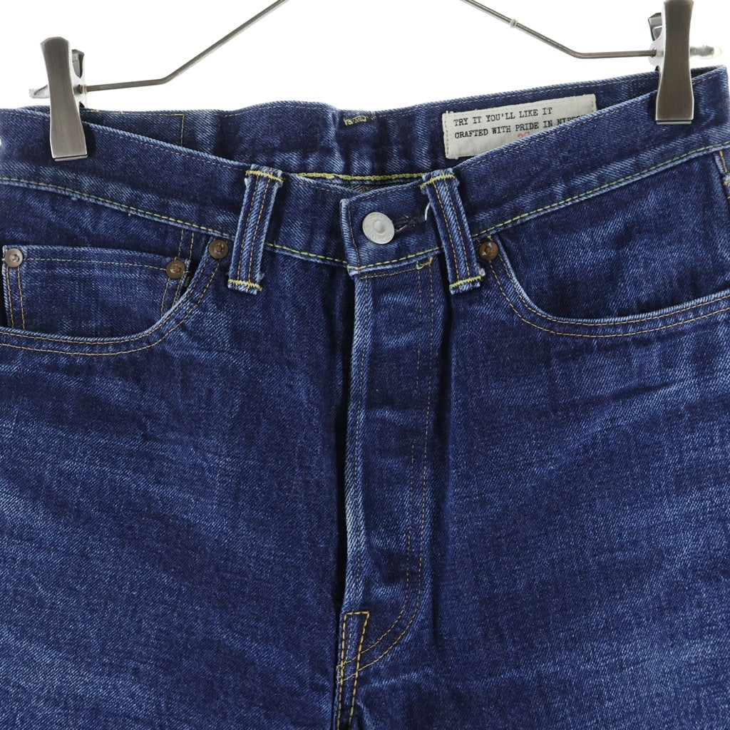 BONCOURA(ボンクラ) XX DENIM PANTS ボタンフライデニムパンツ ジーンズ インディゴ