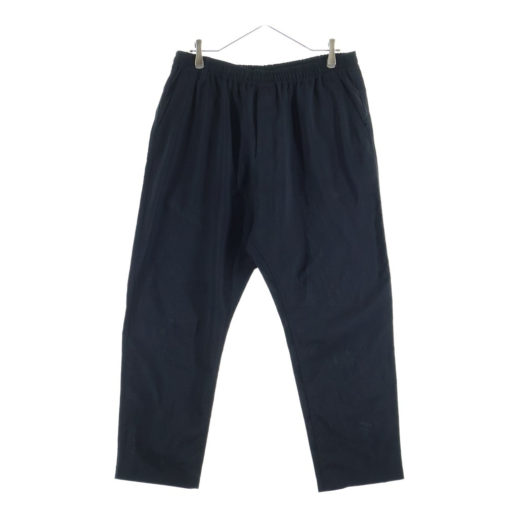 White Mountaineering(ホワイトマウンテニアリング) 22SS REPOSE WEAR STRETCHED PANTS ストレッチパンツ ブラック RW2271401