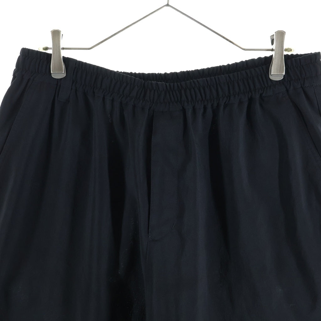 White Mountaineering(ホワイトマウンテニアリング) 22SS REPOSE WEAR STRETCHED PANTS ストレッチパンツ ブラック RW2271401