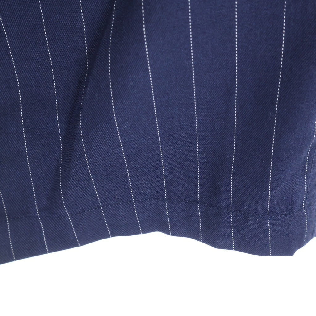 STUSSY(ステューシー) 2020 ×CDG Pin Striped Bing Jacket ピンストライプ ビングジャケット コーチジャケット セットアップ ネイビー 315270