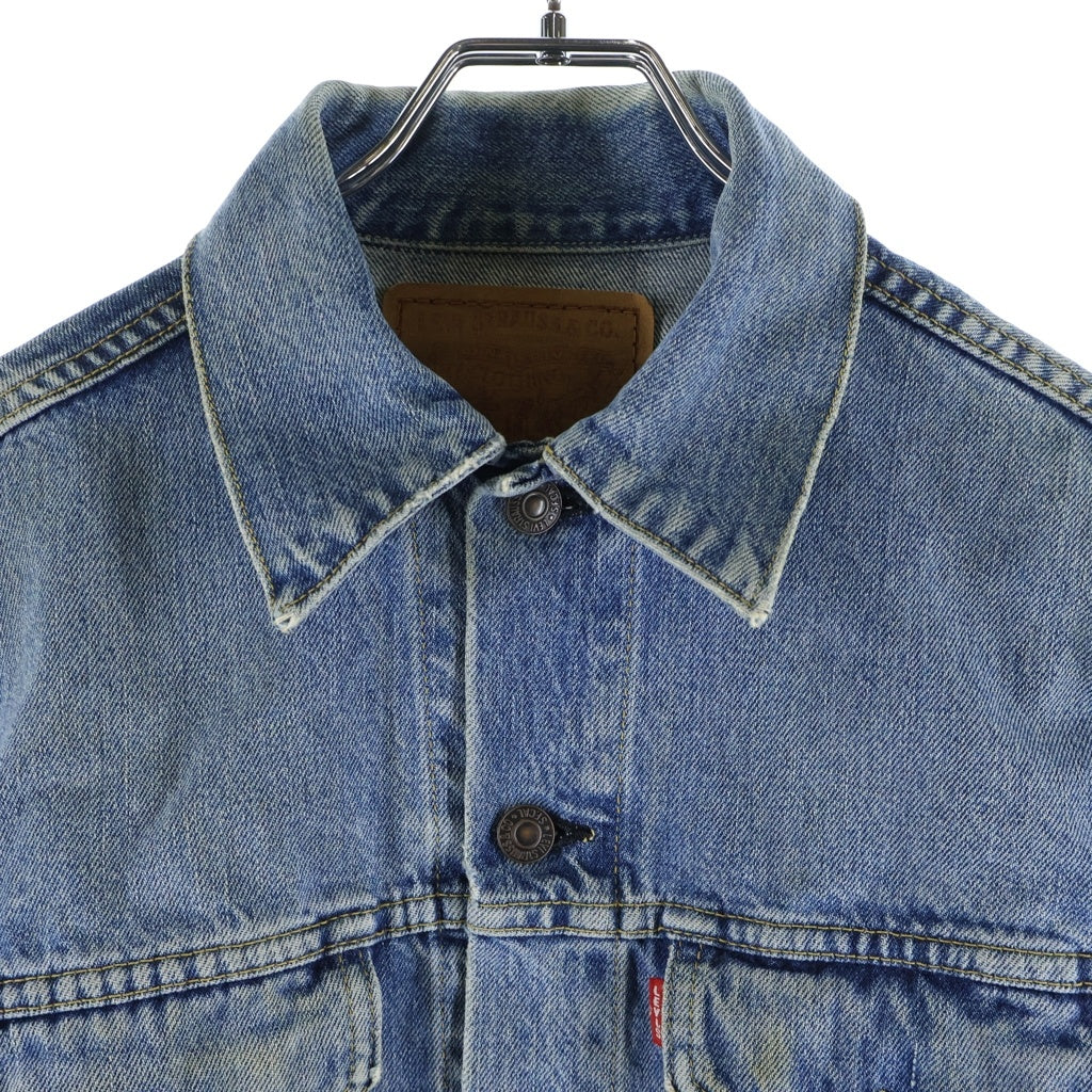 Levi's(リーバイス) 90S VINTAGE 復刻 日本製 BIGE LOT557 ボタン裏J02 3rdタイプ デニムジャケット インディゴ 71557-02