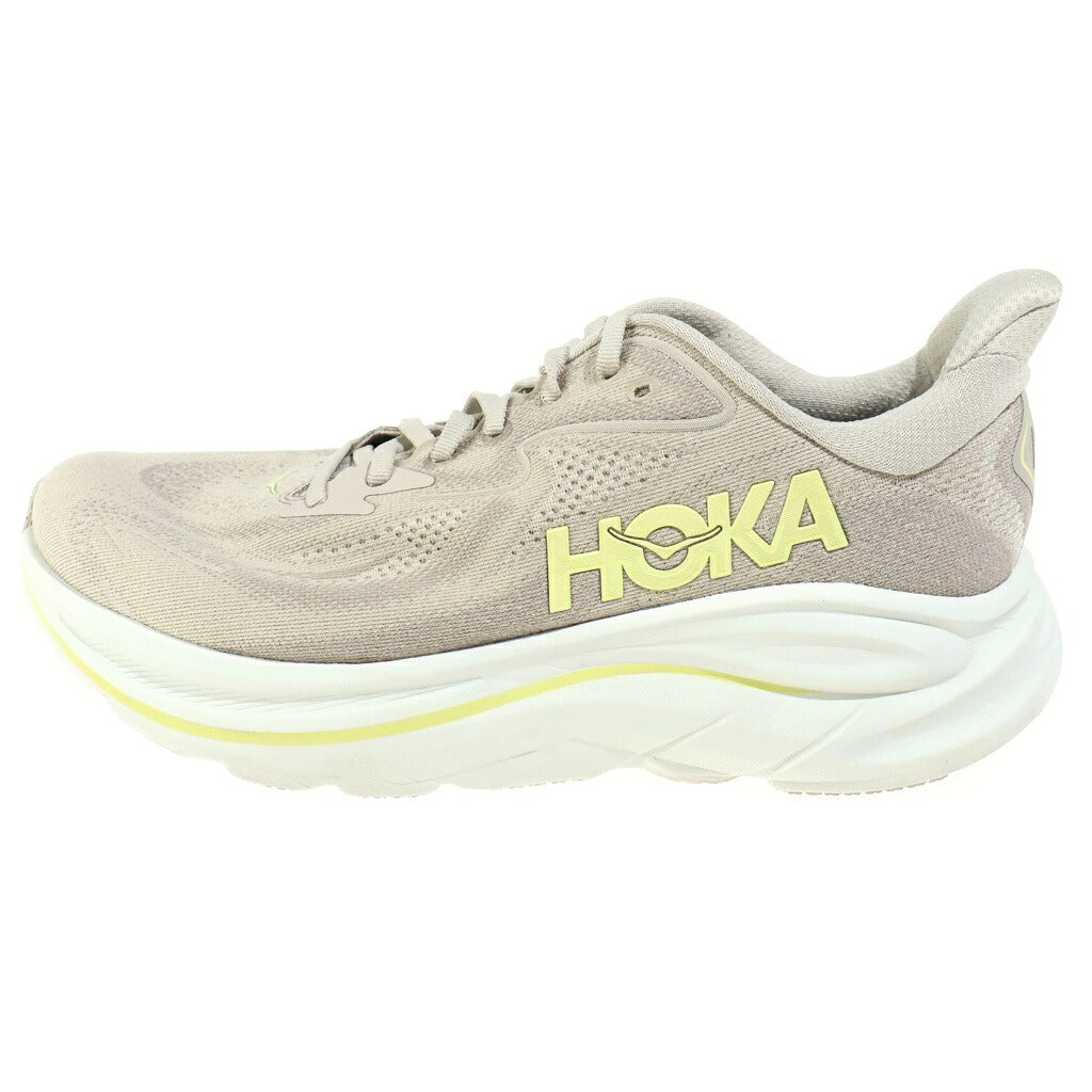HOKA ONE ONE(ホカオネオネ) CLIFTON 10 162030 クリフトン10 ローカットスニーカー ベージュ