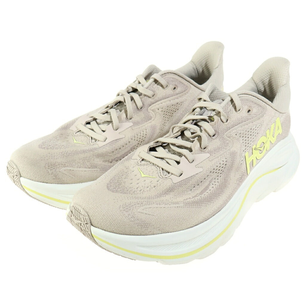 HOKA ONE ONE(ホカオネオネ) CLIFTON 10 162030 クリフトン10 ローカットスニーカー ベージュ