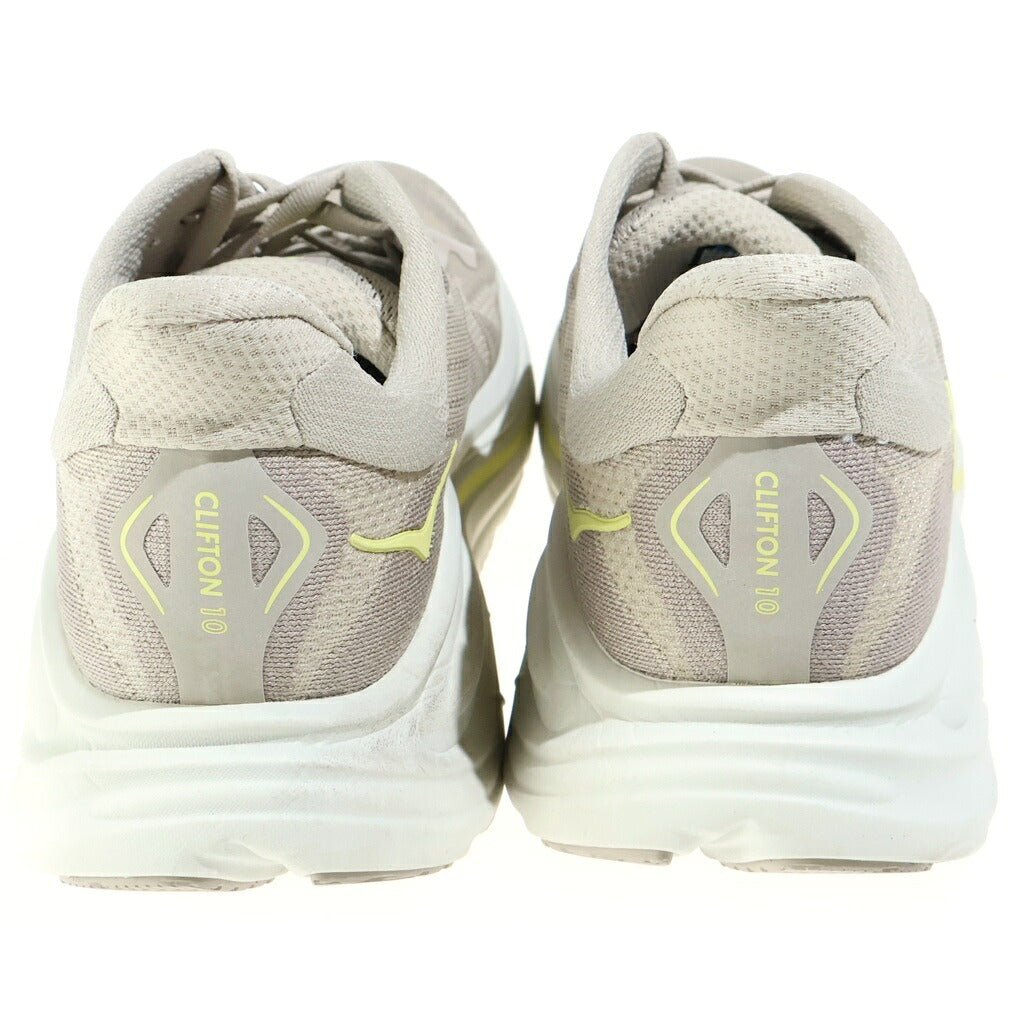 HOKA ONE ONE(ホカオネオネ) CLIFTON 10 162030 クリフトン10 ローカットスニーカー ベージュ