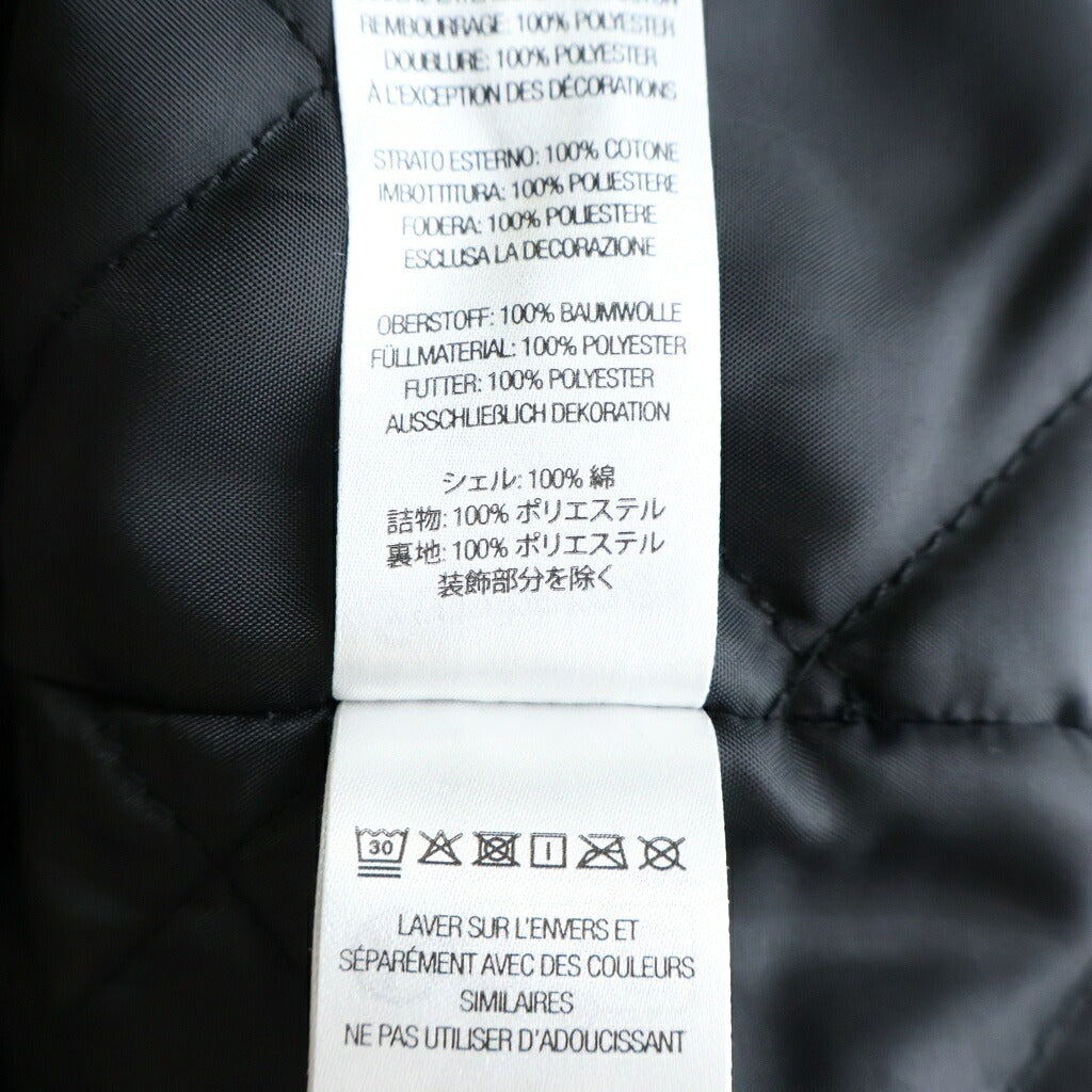SUPREME(シュプリーム) 25AW Quilted Lined Hooded Velvet Shirt キルティングライナー ベルベットフードシャツ ブラック