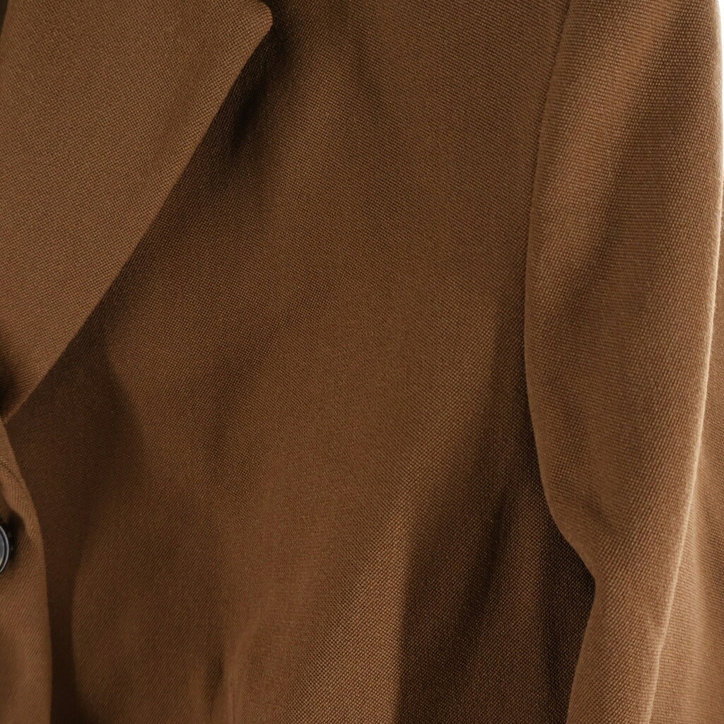 MARNI(マルニ) 25AW ベルベット切り替え 3B ウール テーラードジャケット ブラウン レディース GIMA0313QS