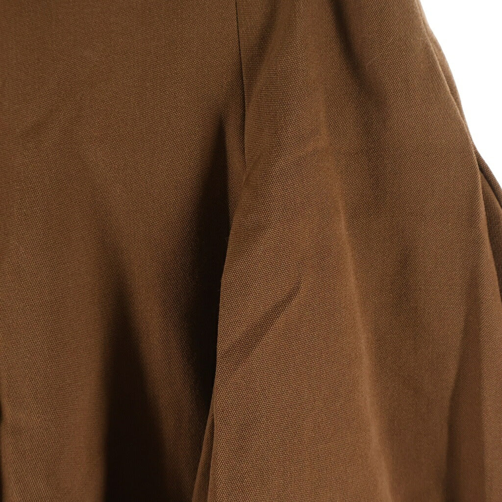 MARNI(マルニ) 25AW ウール プリーツ ミニ ショートスカート ブラウン レディース GOMA0794A1