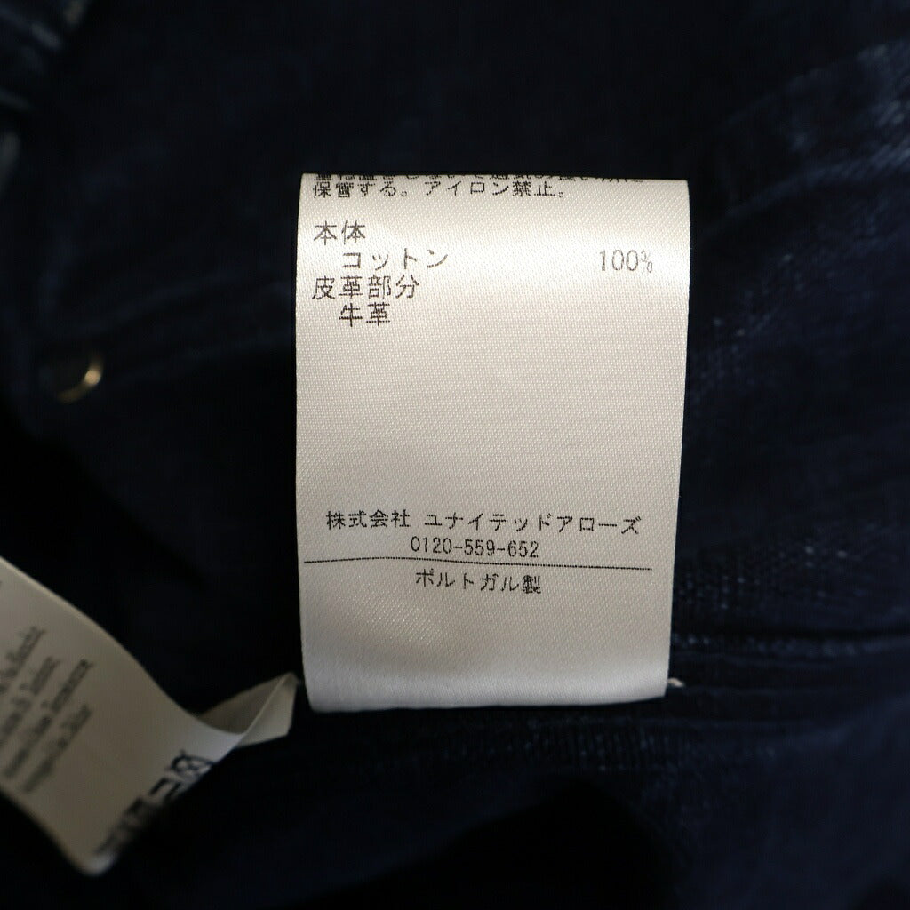 Wales Bonner(ウェールズ ボナー) Sierra Canvas Utility Jacket ユーティリティデニムジャケット インディゴ