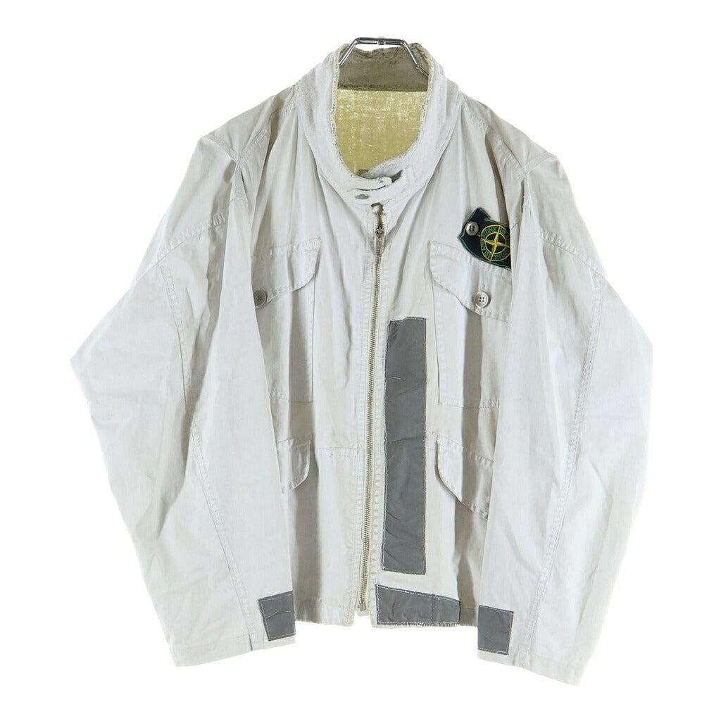 STONE ISLAND(ストーンアイランド) 80s マッシモオスティ期 テラステラ クロップジャケット ホワイト