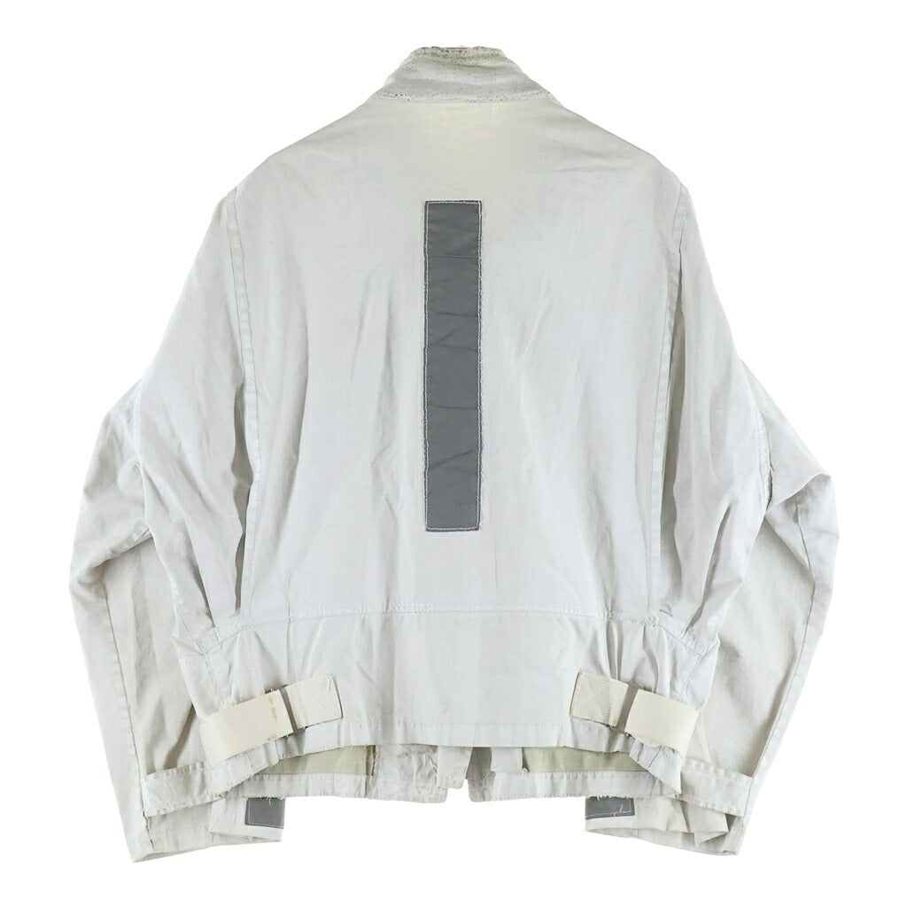 STONE ISLAND(ストーンアイランド) 80s マッシモオスティ期 テラステラ クロップジャケット ホワイト