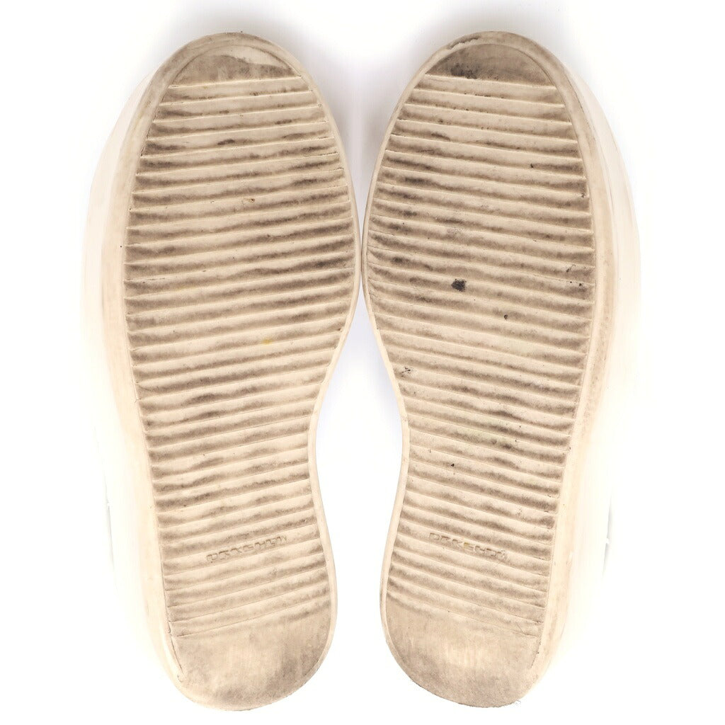 DRKSHDW(ダークシャドウ) MEGA BUMPER JUMBOLACE SNEAKS メガバンパー ジャンボレース ハイカットスニーカー ブラック