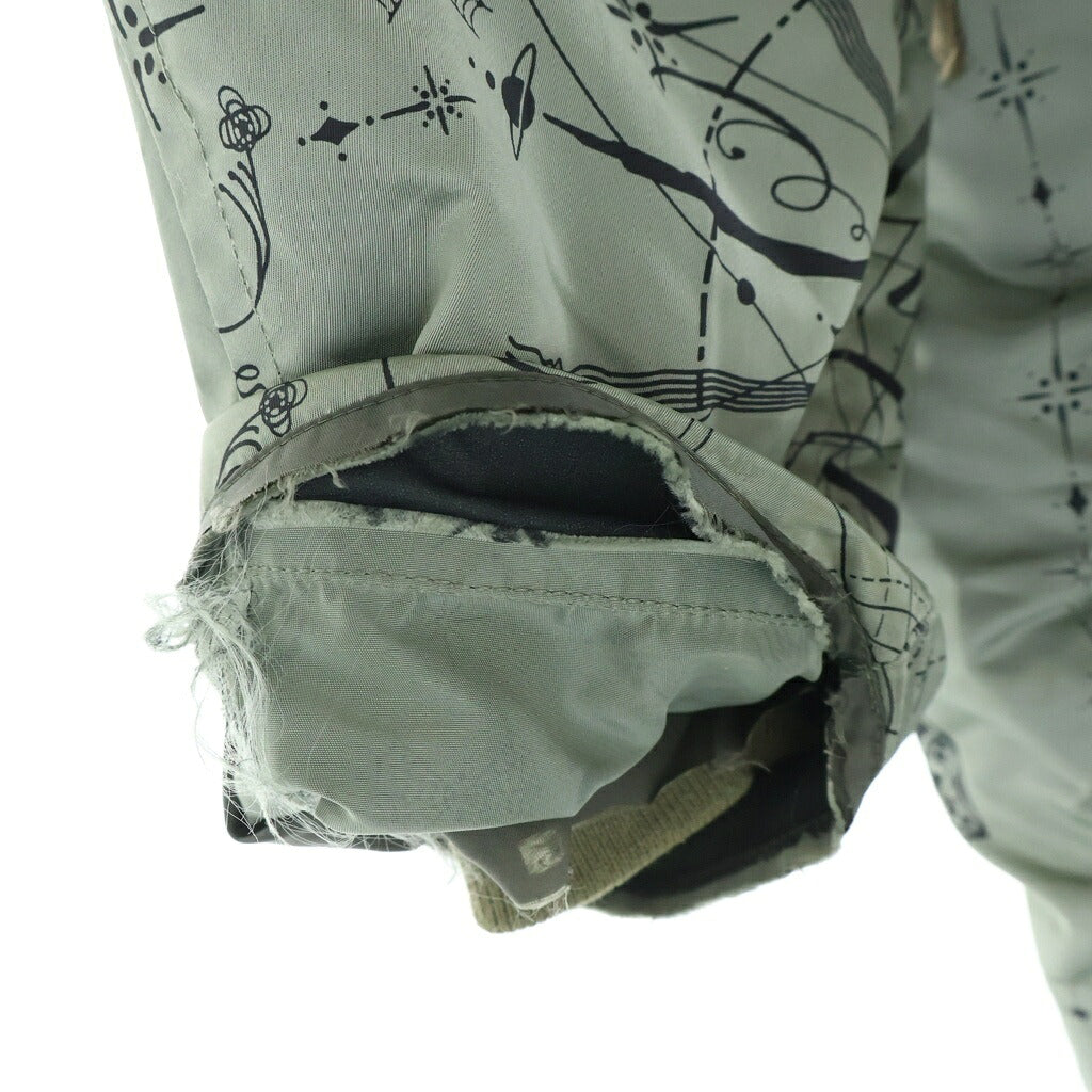 Sacai(サカイ) 20AW ×Dr.Woo Bandana Print Coat ×ドクターウー バンダナプリント コート カーキ 20-02327M