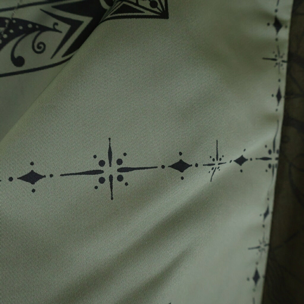Sacai(サカイ) 20AW ×Dr.Woo Bandana Print Coat ×ドクターウー バンダナプリント コート カーキ 20-02327M