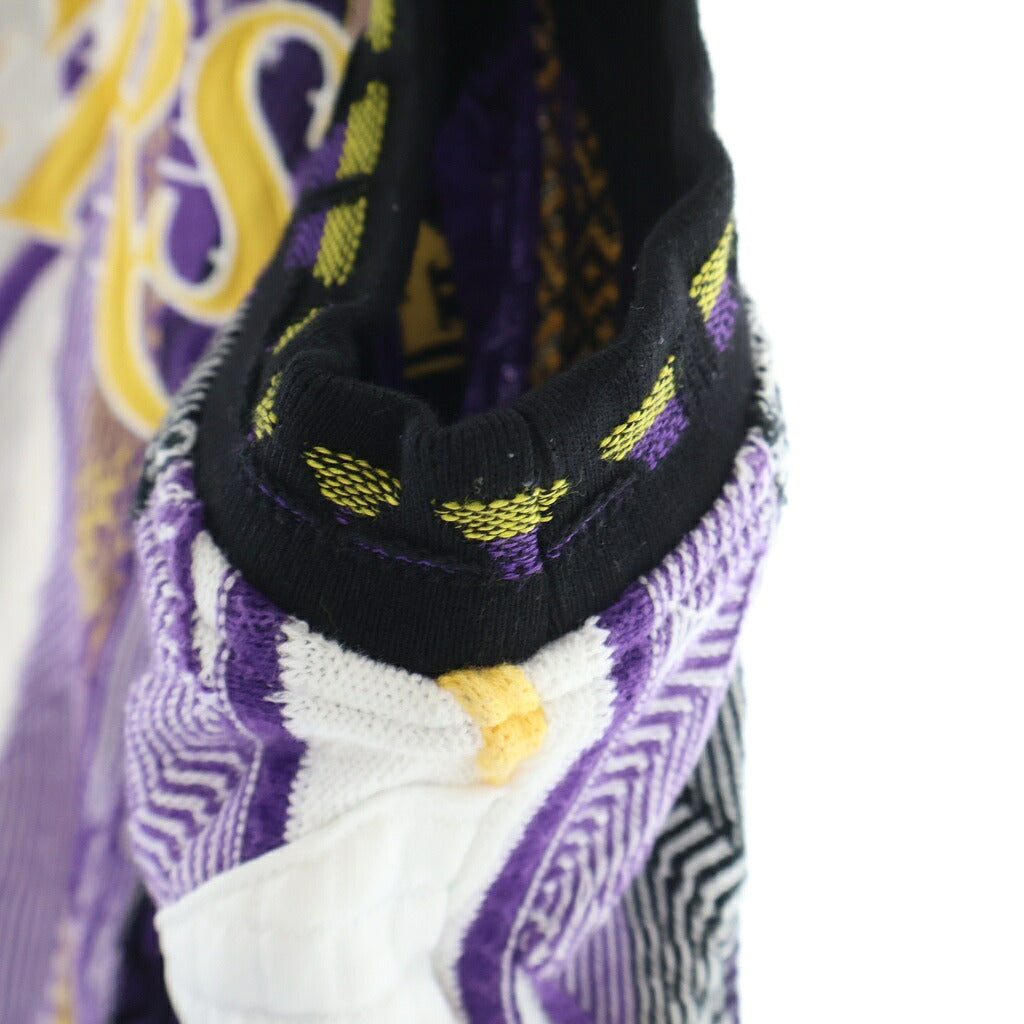 COOGI(クージー) ×NBA ×PROTEGE LOS ANGELES LAKERS SWEATER VEST レイカーズ ロゴ刺繍 タンクトップ マルチ