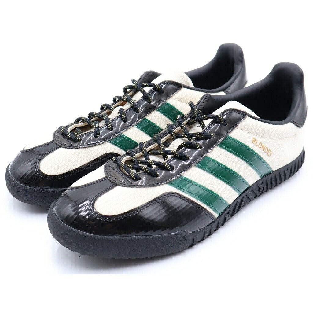 adidas(アディダス) ×Blondey McCoy A.B. GAZELLE INDOOR ×ブロンディ・マッコイ ガゼルインドア スニーカー ホワイト/ブラック/グリーン US8.5/26.5CM IF0200