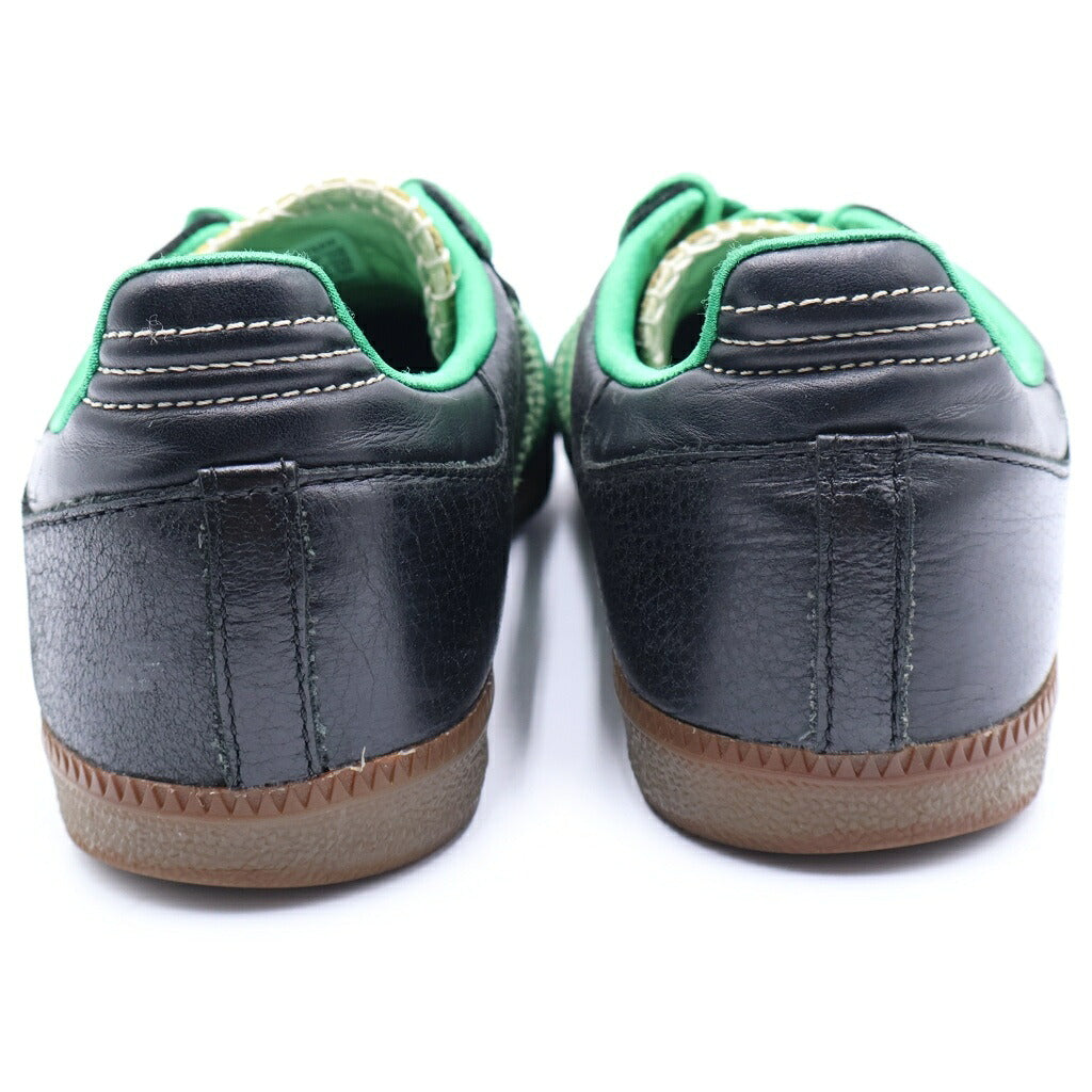adidas(アディダス) ×Wales Bonner Samba ×ウェールズ・ボナー サンバ ブラック/グリーン US7.5/25.5CM S42590