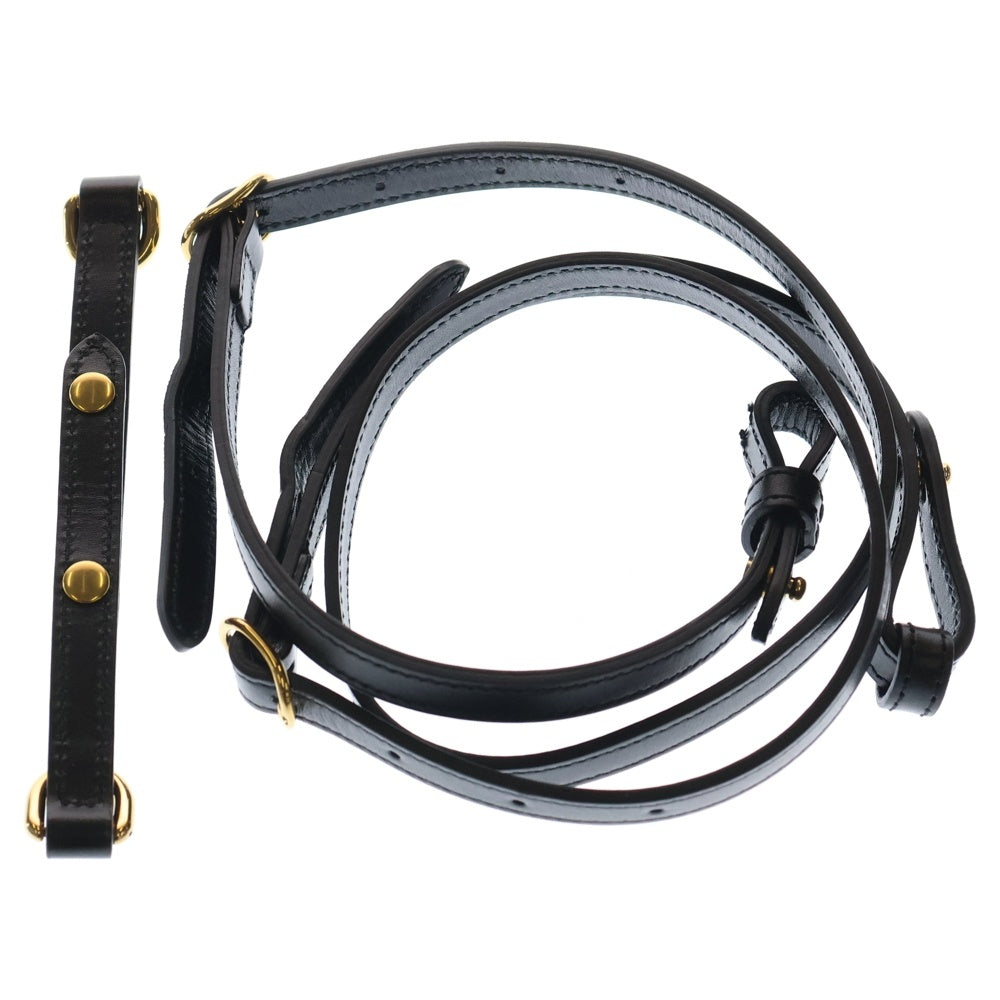 GUCCI(グッチ) バンブーミニ 3WAY ハンドショルダーバッグ ブラック 702106 レディース