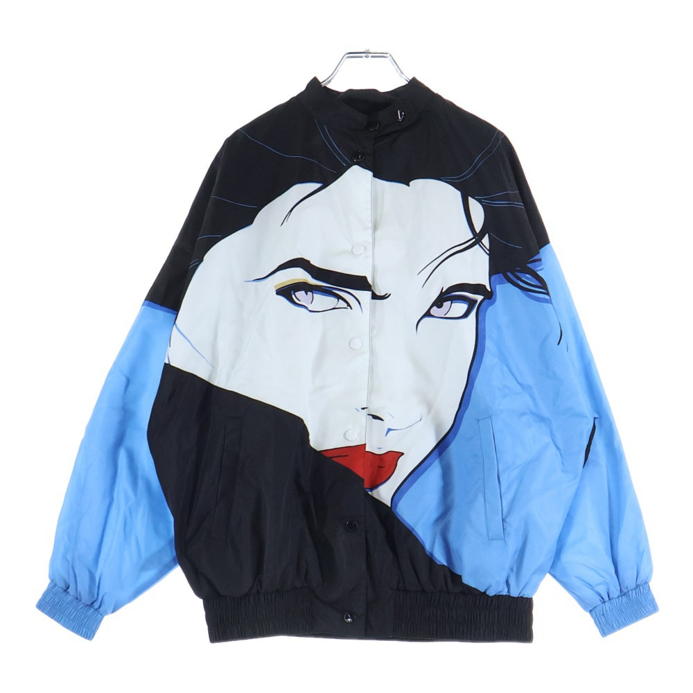 GUCCI(グッチ) ×Nagel Nylon Nagel print bomber jacket パトリックナーゲル ナイロンボンバージャケット マルチ 756376 ZANWC