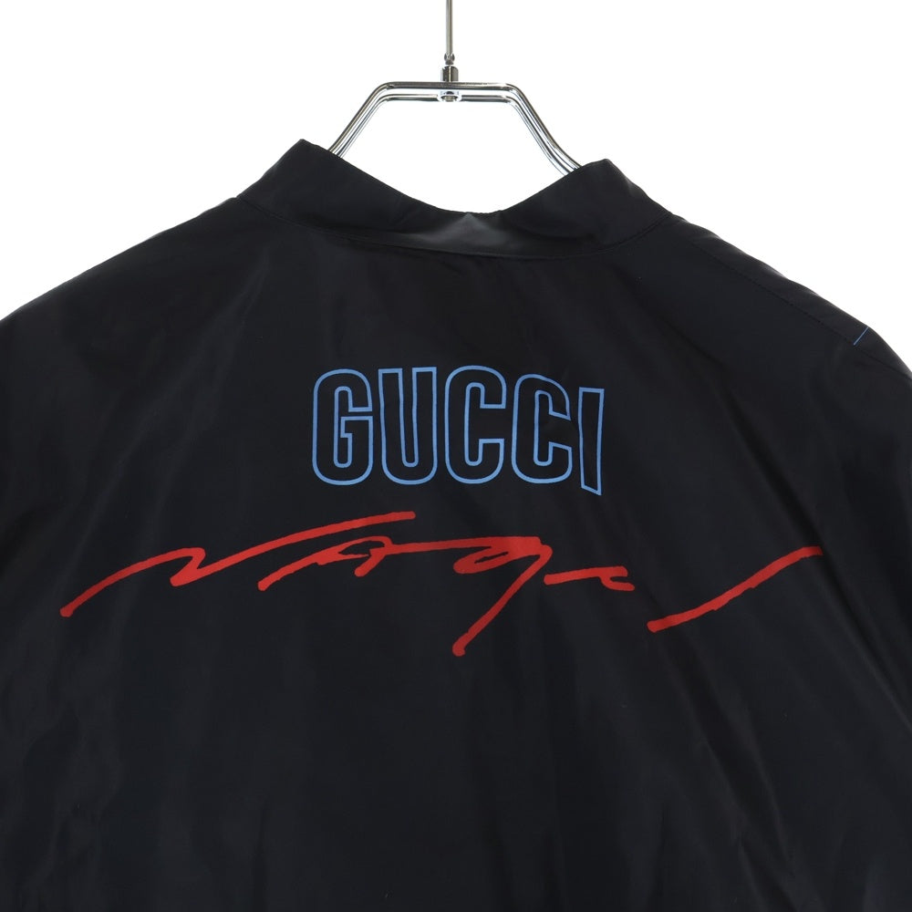 GUCCI(グッチ) ×Nagel Nylon Nagel print bomber jacket パトリックナーゲル ナイロンボンバージャケット マルチ 756376 ZANWC