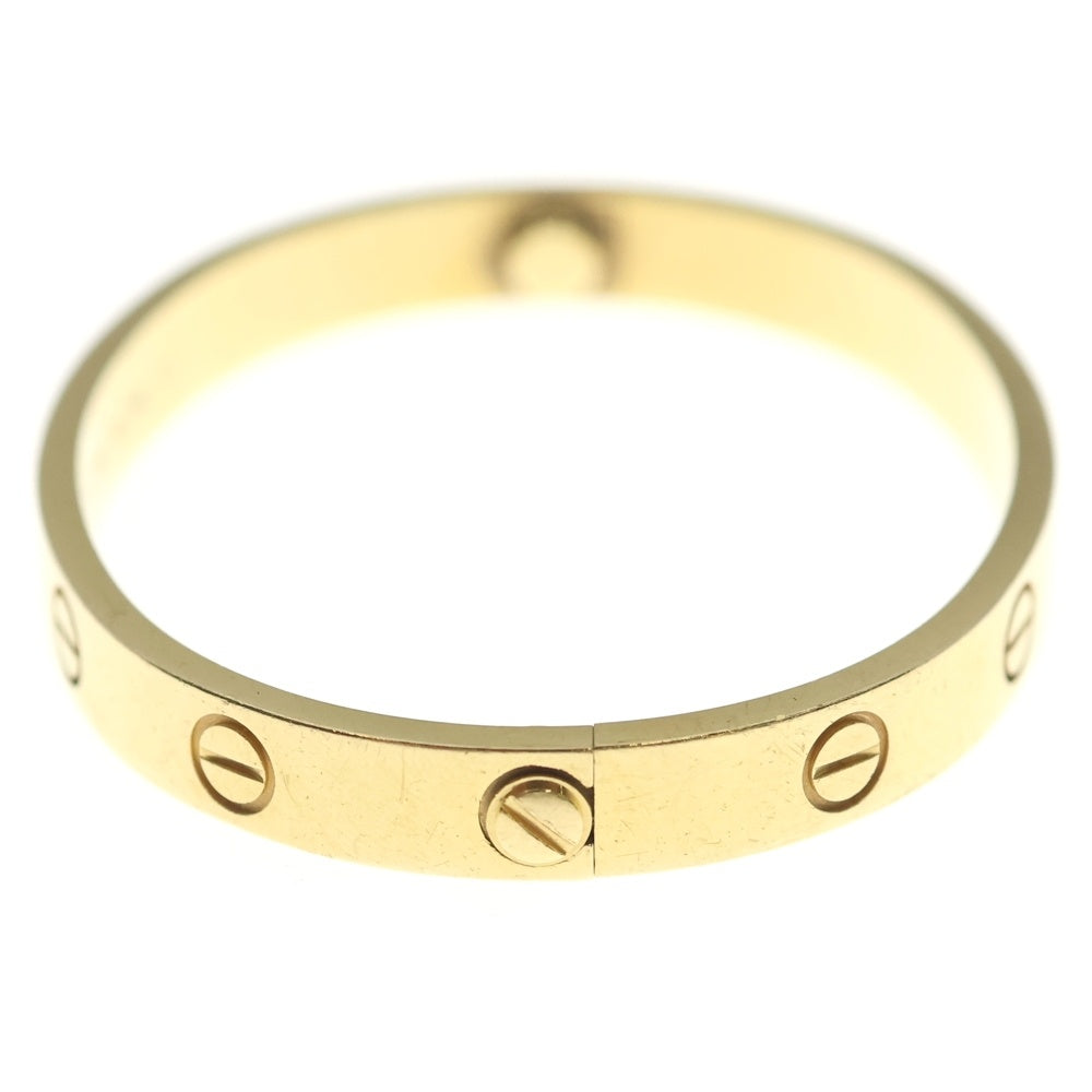 Cartier(カルティエ) ラブブレス ブレスレット 新型 YG イエローゴールド 15 レディース