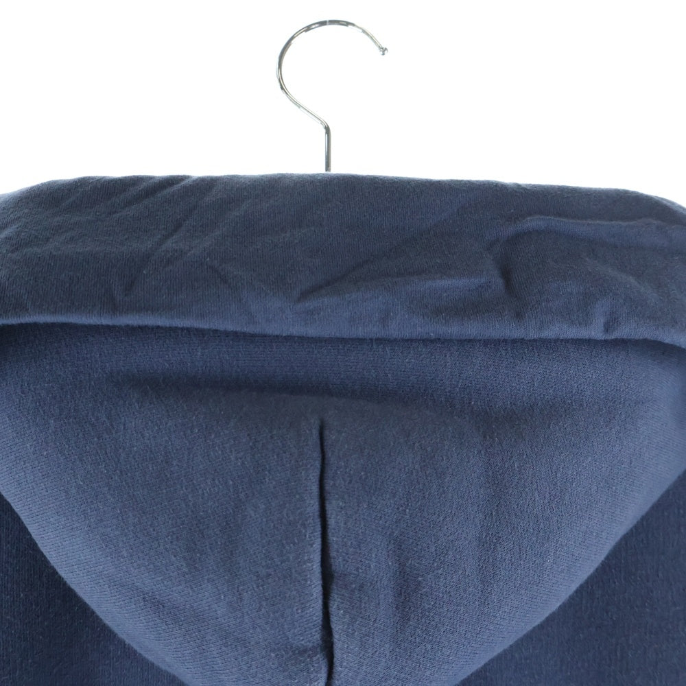 BALENCIAGA(バレンシアガ) ICON INCOGNITO ZIP-UP HOODIE ユニティスポーツアイコン インコグニートレイヤード ジップアップパーカー ネイビー 794030