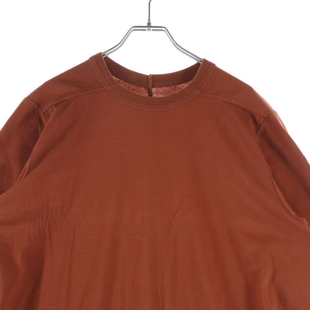 Rick Owens(リックオウエンス) 18AW クルーネック 半袖コットンTシャツ カットソー オレンジ RU18F1264-JA
