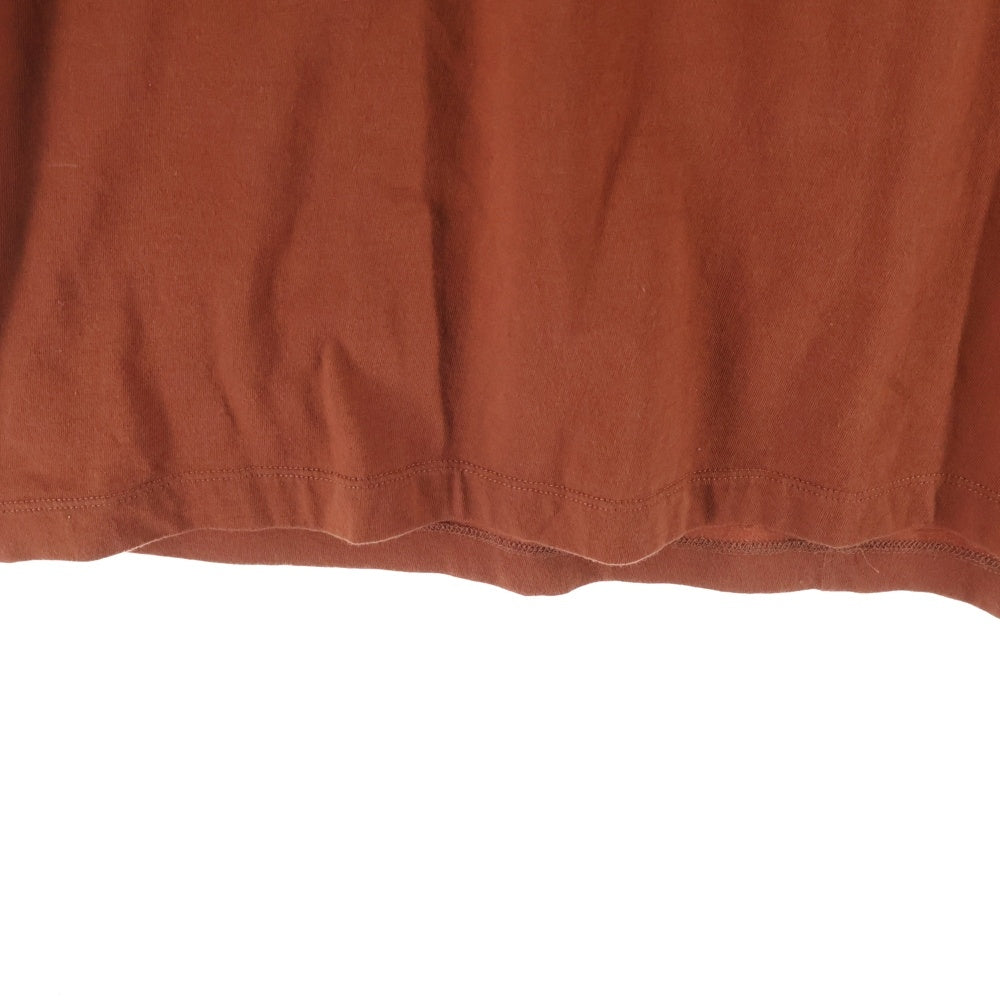 Rick Owens(リックオウエンス) 18AW クルーネック 半袖コットンTシャツ カットソー オレンジ RU18F1264-JA