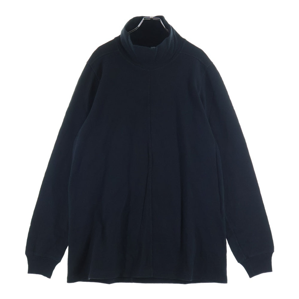 DRKSHDW(ダークシャドウ) 18AW タートルネックコットン長袖Tシャツ カットソー ブラック DU18F7266-BG
