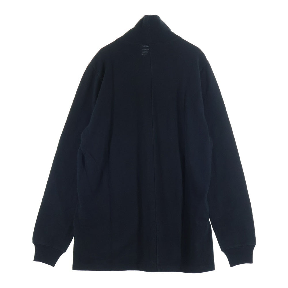 DRKSHDW(ダークシャドウ) 18AW タートルネックコットン長袖Tシャツ カットソー ブラック DU18F7266-BG