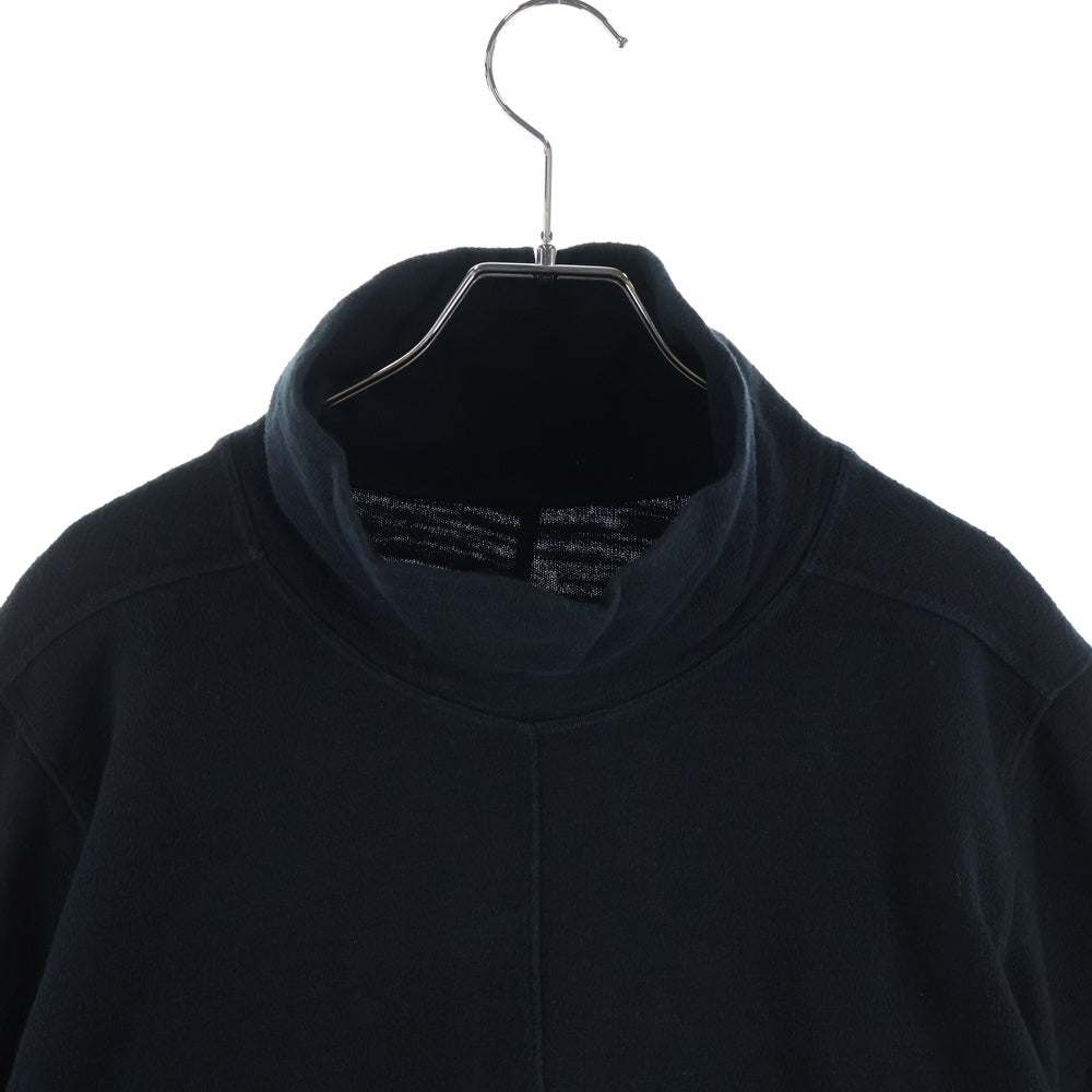 DRKSHDW(ダークシャドウ) 18AW タートルネックコットン長袖Tシャツ カットソー ブラック DU18F7266-BG