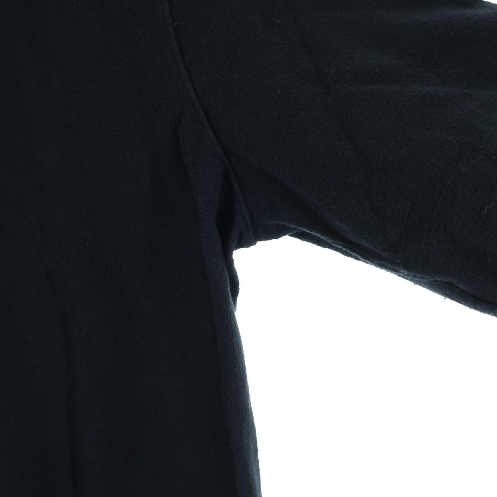 DRKSHDW(ダークシャドウ) 18AW タートルネックコットン長袖Tシャツ カットソー ブラック DU18F7266-BG
