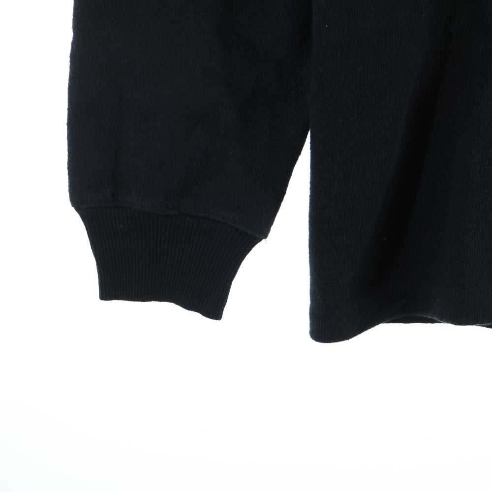DRKSHDW(ダークシャドウ) 18AW タートルネックコットン長袖Tシャツ カットソー ブラック DU18F7266-BG