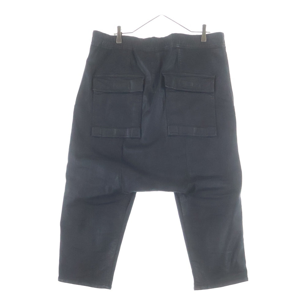 DRKSHDW(ダークシャドウ) 18AW コーティングデニムサルエルパンツ DU18F7373-SBW ブラック