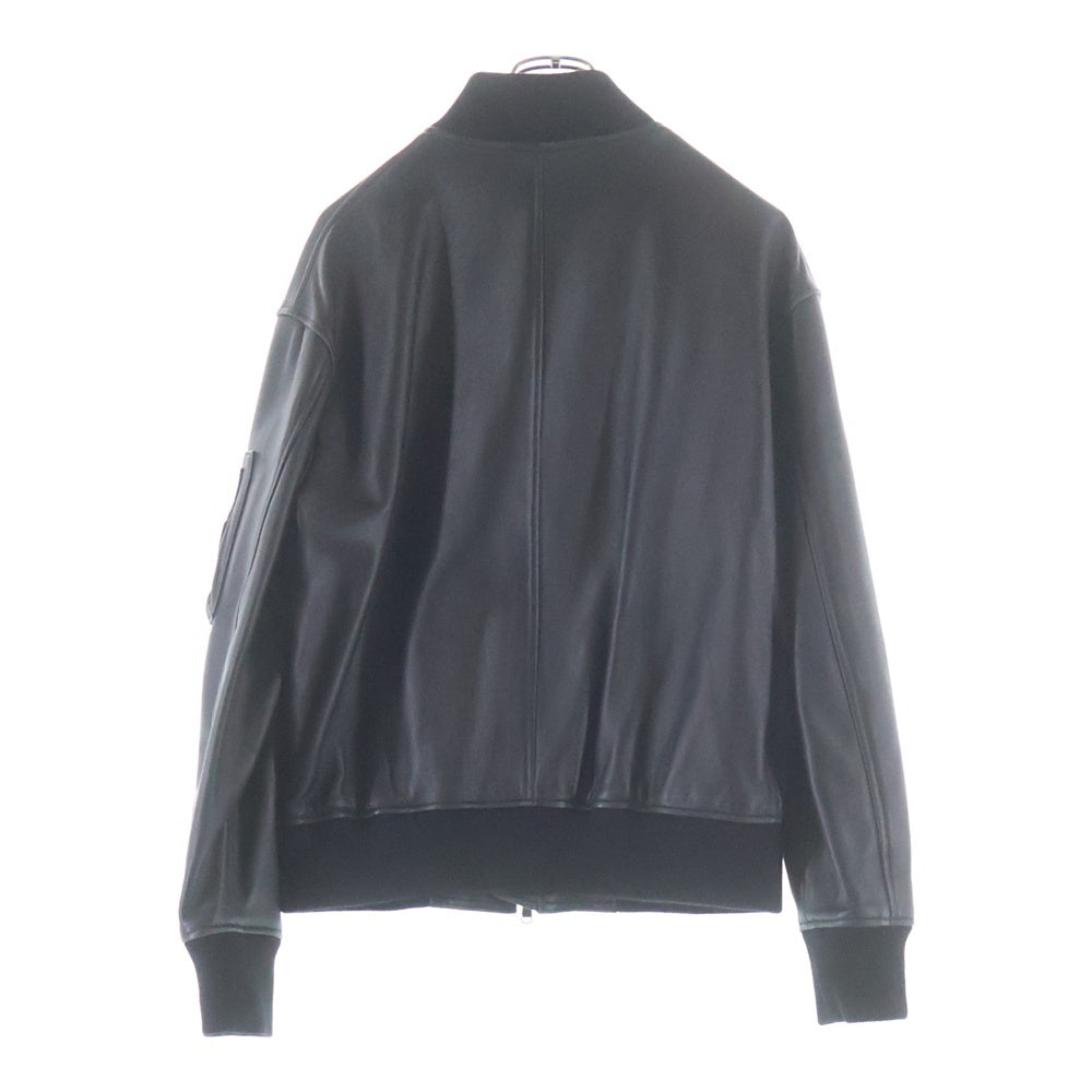 DIESEL(ディーゼル) BLACK GOLD レザー切り替えブルゾン ブラック