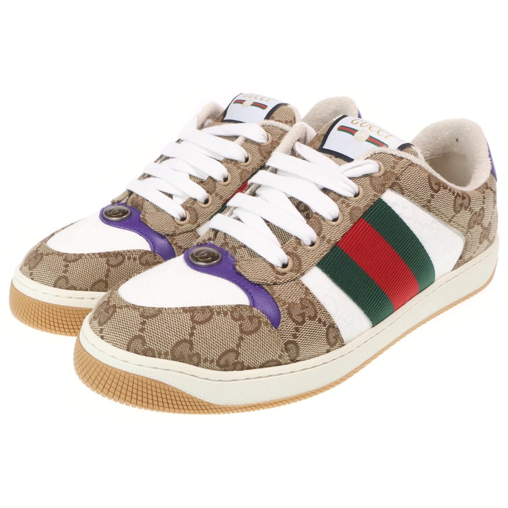 GUCCI(グッチ) GGモノグラムローカットスニーカー ベージュ 812638