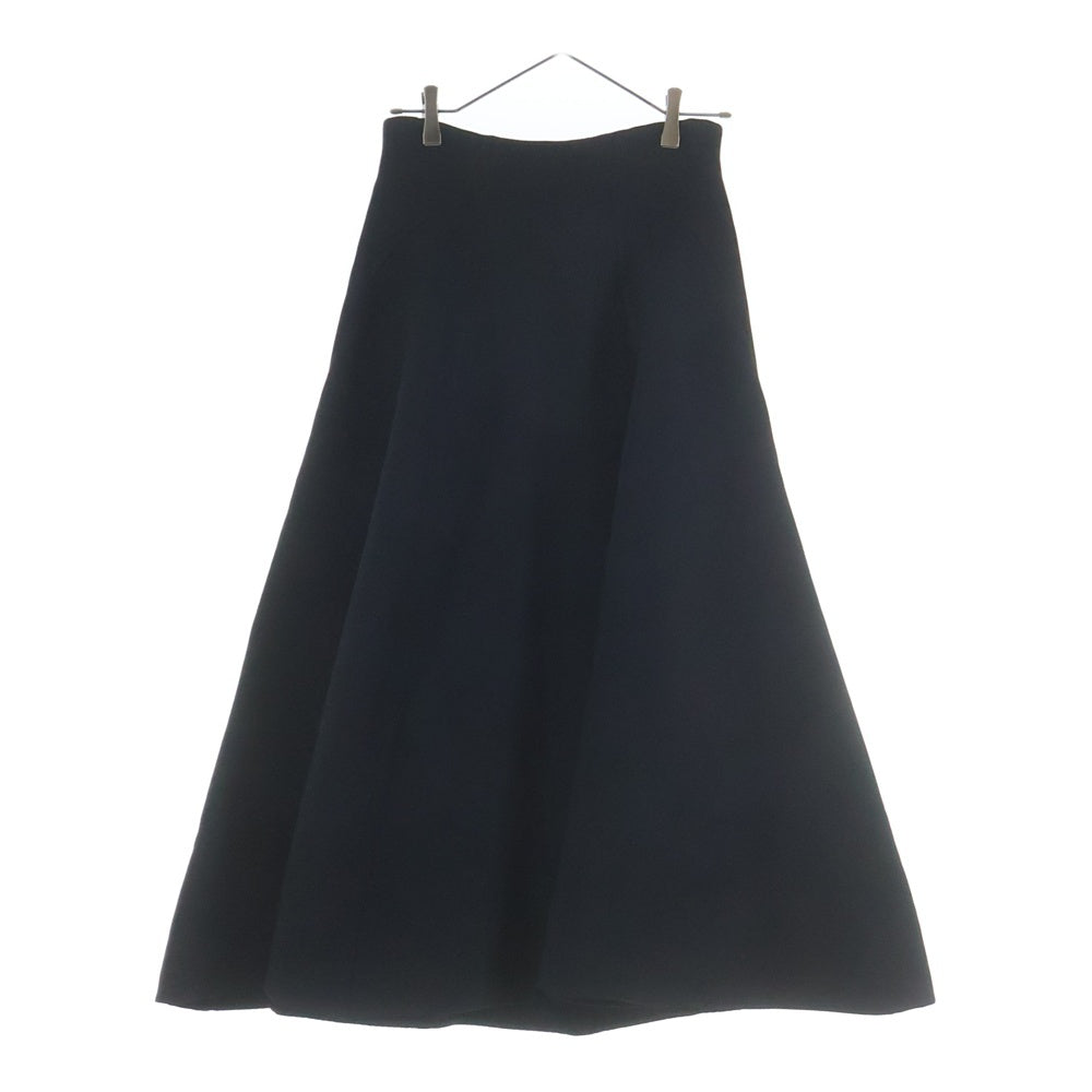 Christian Dior(クリスチャンディオール) ベルト付 シルク ロングサーキュラースカート レディース ブラック 151J21A1166