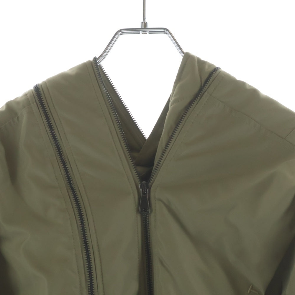 Y/PROJECT(ワイプロジェクト) Double Zip Bomber jacket ダブルジップアップボンバージャケット 203JA002 カーキ