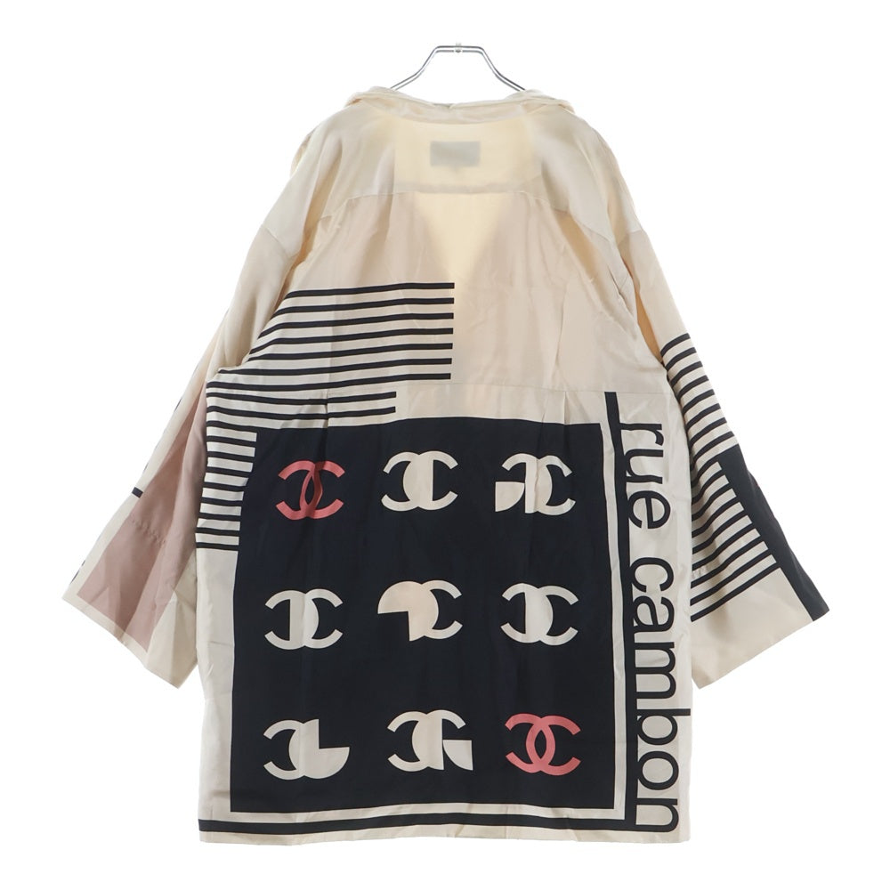 CHANEL(シャネル) ココマーク シルクロングシャツ P70571V62062 ホワイト レディース