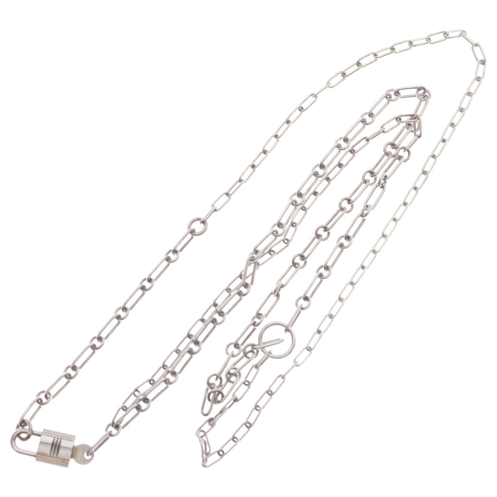 HERMES(エルメス) アルファケリー ロングネックレス シルバー レディース