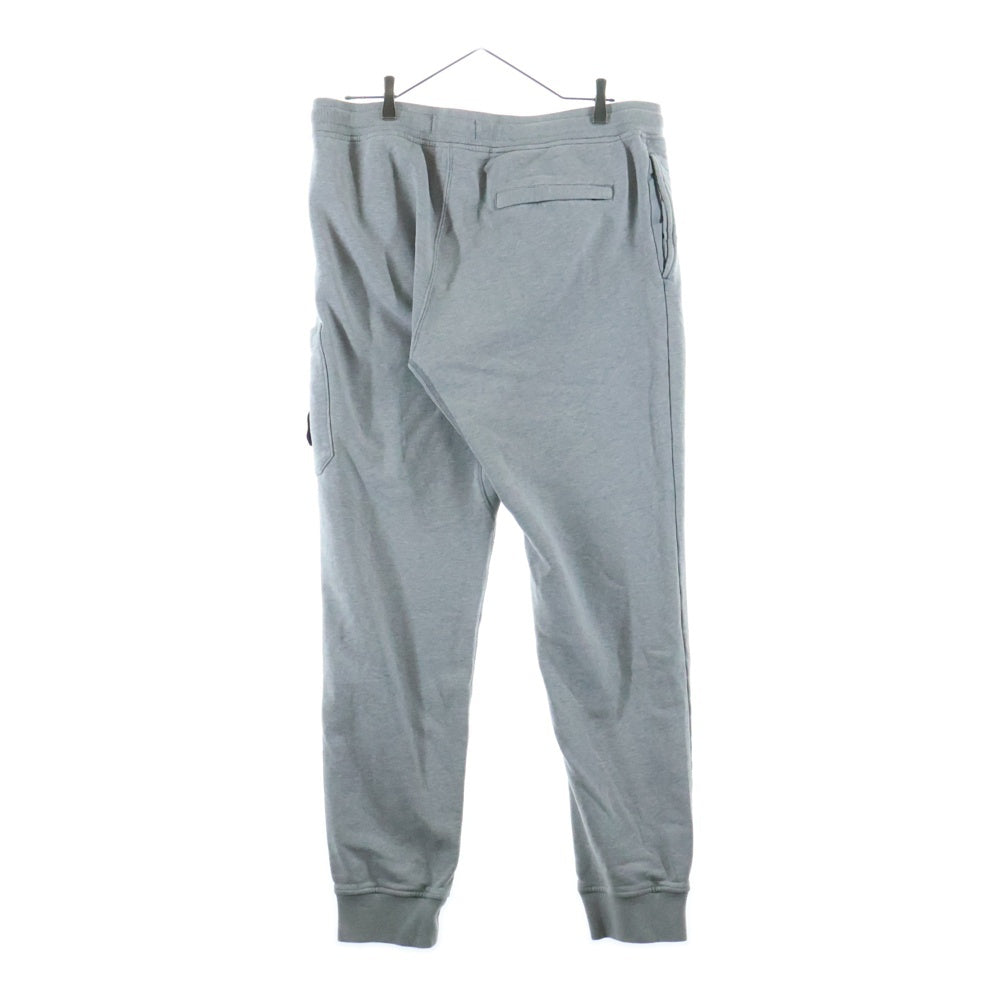 STONE ISLAND(ストーンアイランド) 19AW コットンスウェットシャーリングテーパードパンツ グレー 711560320
